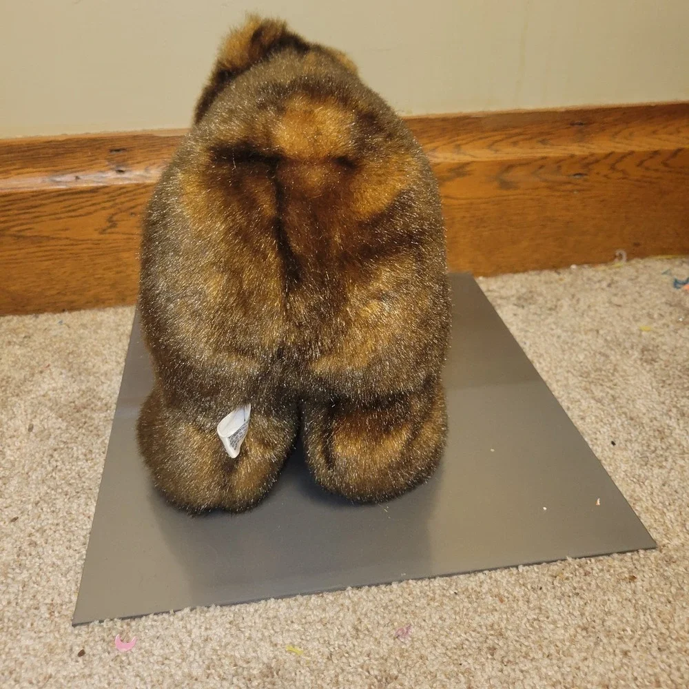 SKM Brown Bear‎ Plush Stuffed Animal Realistic Standing Bear 12